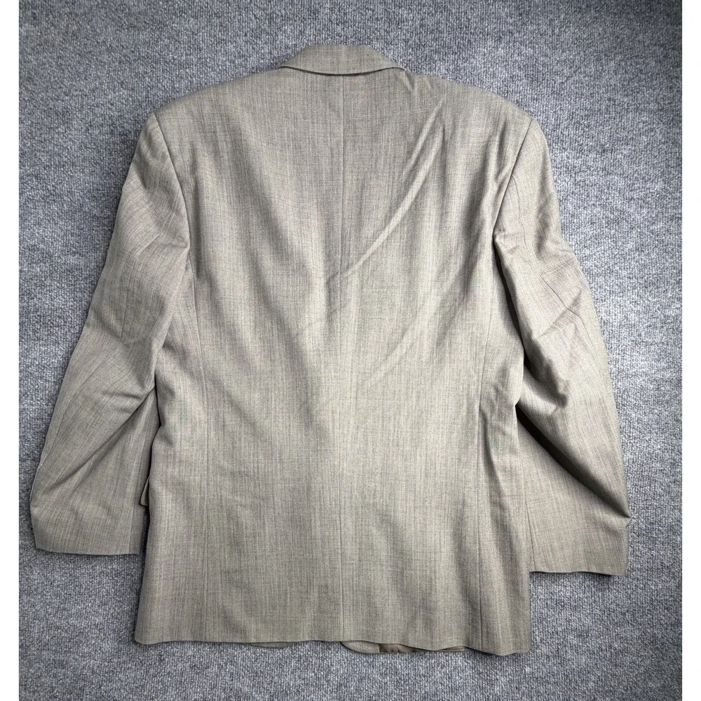 Torriani Today's Man Sport Coat Blazer Suit Jakcet 100% Pure‎ Wool 41 Brown